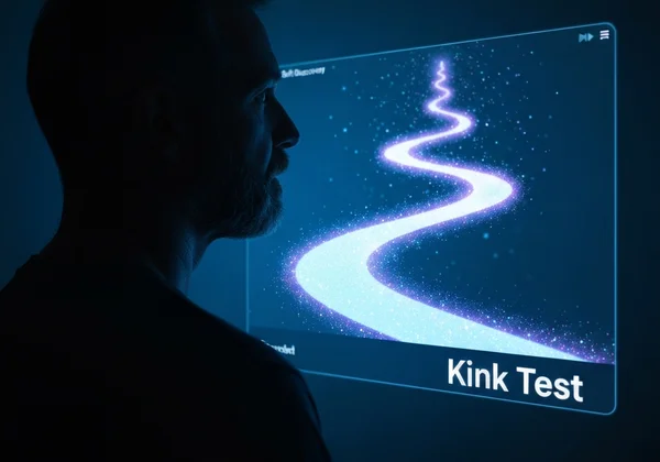 How does a kink test determine personal preferences?